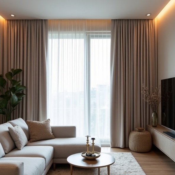 Maudsland Residential Curtain Cleaning Results