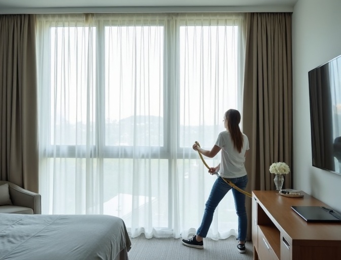 Maudsland Sheer Curtain Cleaning